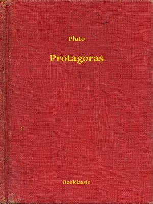 cover image of Protagoras